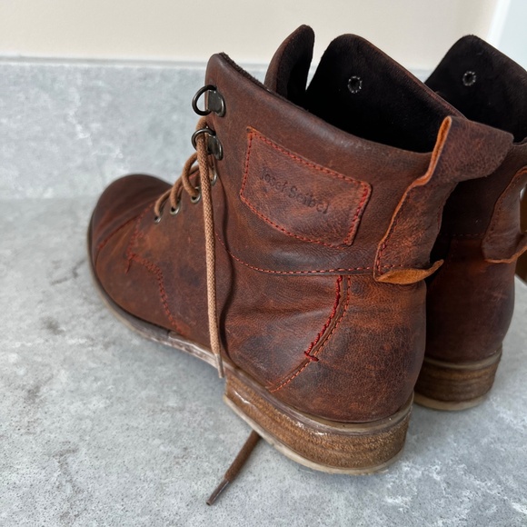 Josef Seibel Lace Up Ankle Boots - Picture 6 of 6